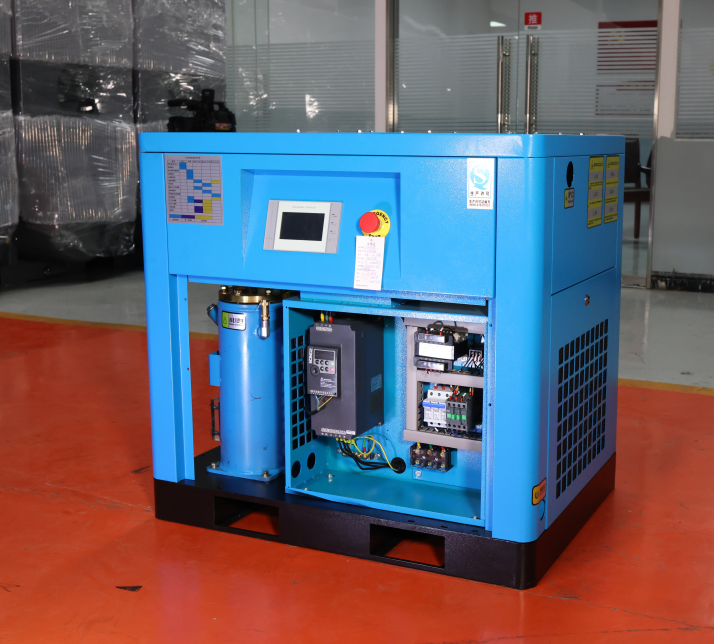 ผลิตในประเทศจีน 30HP SCREW AIR COMPRESSOR PM VSD PM ความเร็วตัวแปรสำหรับอุตสาหกรรมแปรรูปหิน