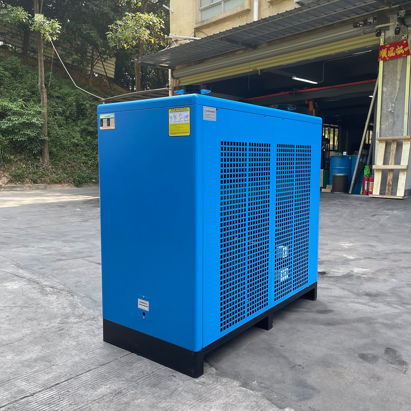 CE หล่อลื่นแบบพกพา Screw Compressor ไดรเออร์ในตัว