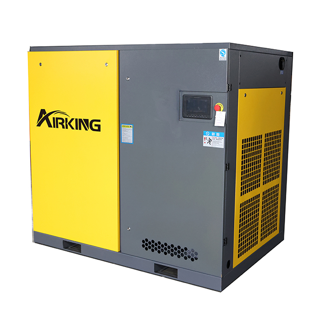 380V 50HZ 3PH 150HP 110KW 8Bar IP55 เครื่องอัดอากาศแบบสกรูแบบฉีดน้ำมันชนิดปรับความเร็วได้