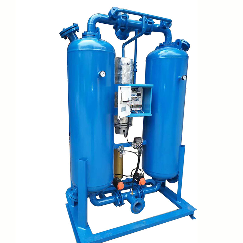 สินค้าขายดี 75hp 10m3/min Heatless Adsorption Type Compressed Air Dryer of alumina