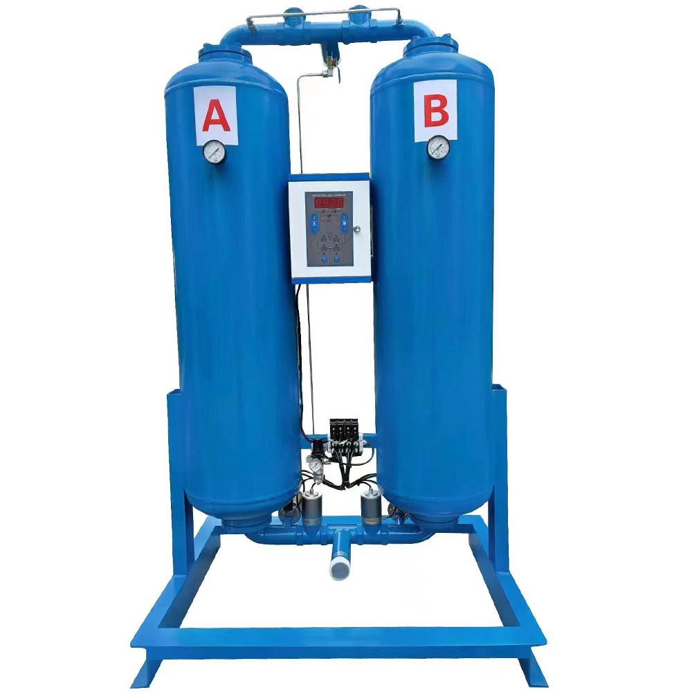 สินค้าขายดี 75hp 10m3/min Heatless Adsorption Type Compressed Air Dryer of alumina